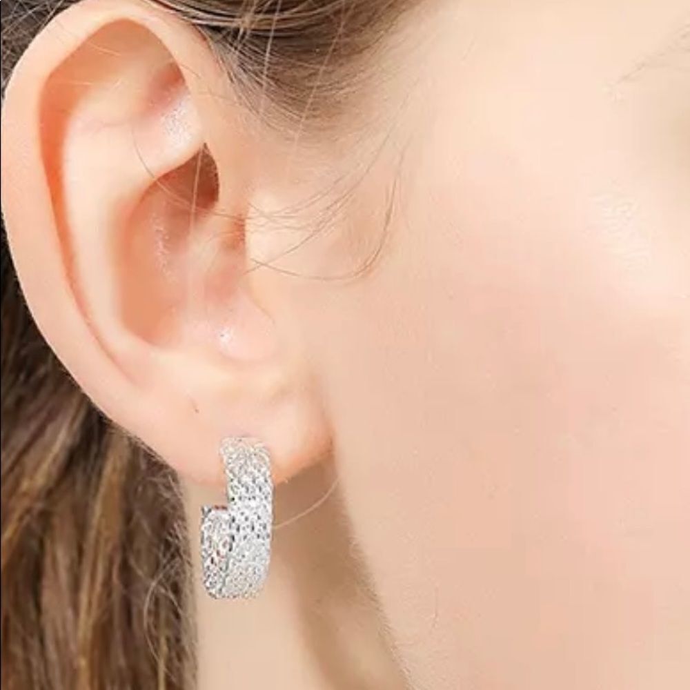 FASHION SILVER PLATED EARRINGS‎ - Picture 2 of 3